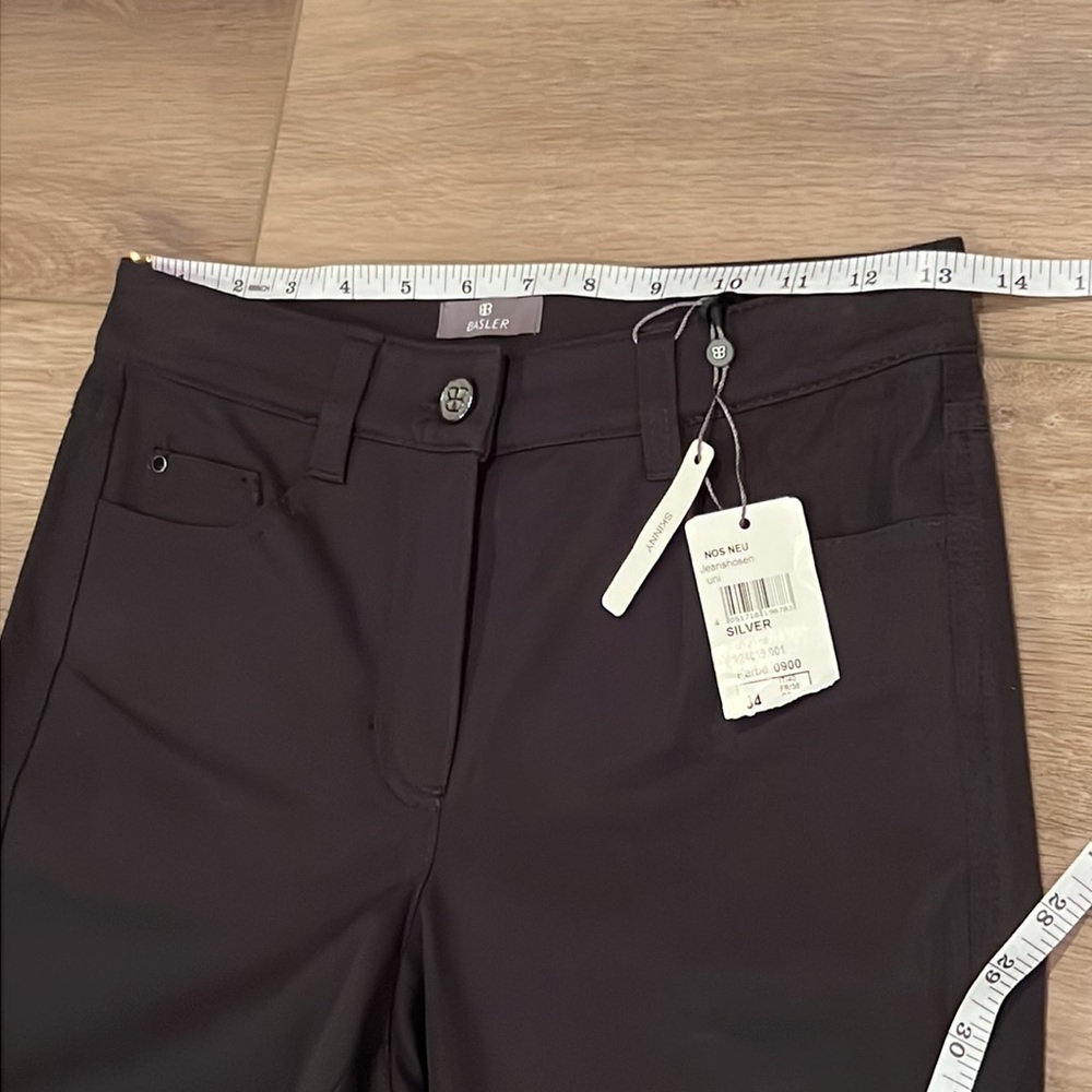 NWT Basler Julienne Skinny Black Jeans EU size 34 (US size 2) - Picture 8 of 14